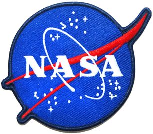Ράψτε υφαμένο στο συνήθεια διακριτικό της NASA κεντητικής συνόρων Merrow διακριτικών