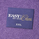 Stain White Woven Clothing Labels Sewing on Iron on Apparel Accessories