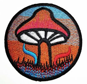 High Density Kids Custom Woven Patches Embroidered Patches for clothing